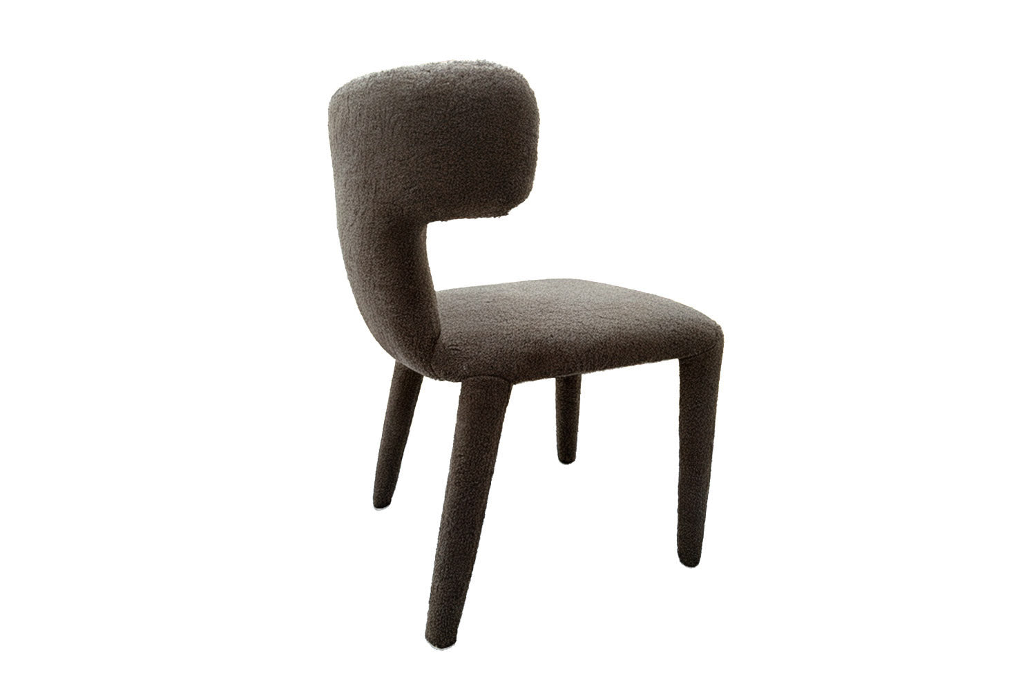 Instinto Dining Chair Grey Bouclé