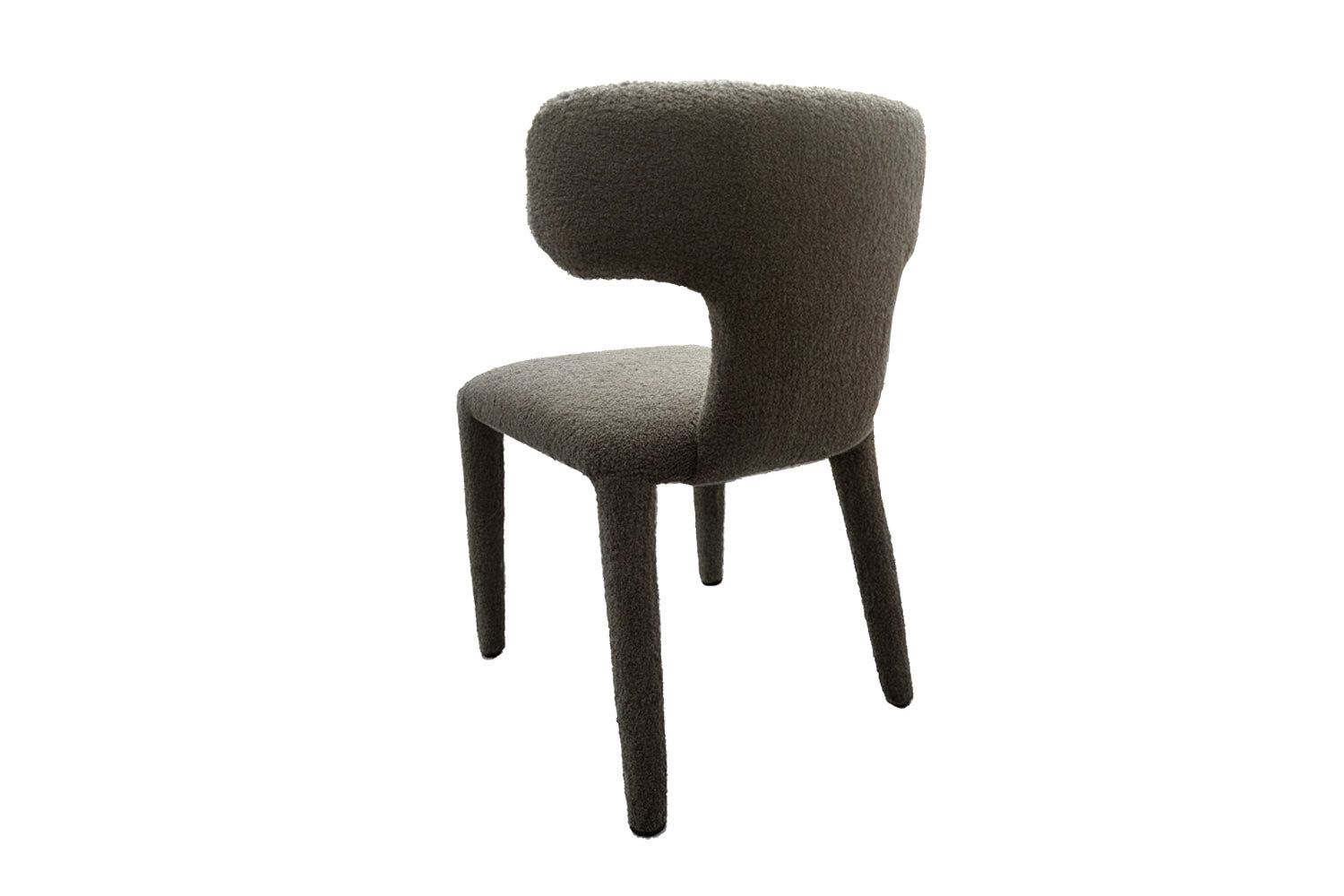 Instinto Dining Chair Grey Bouclé