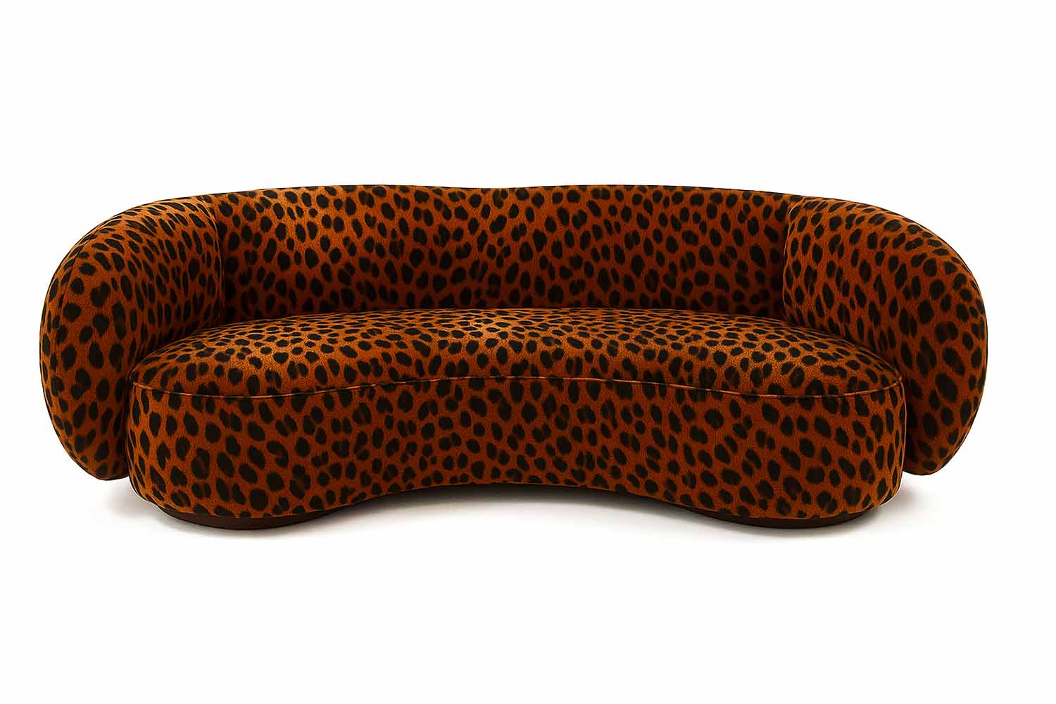 Melancolía Sofa Leopard Furry Velvet