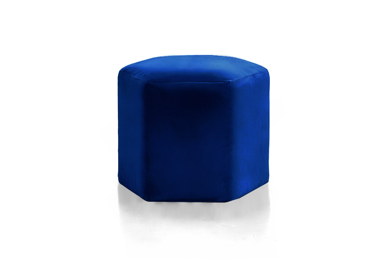 Peligro Stool Blue Velvet