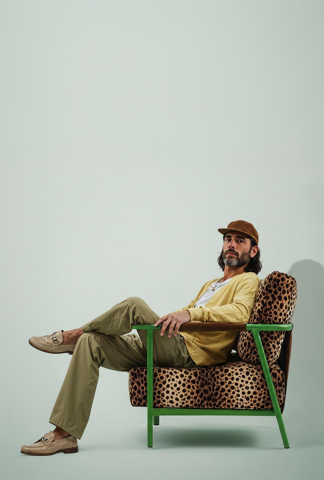 Periplo Armchair Leopard