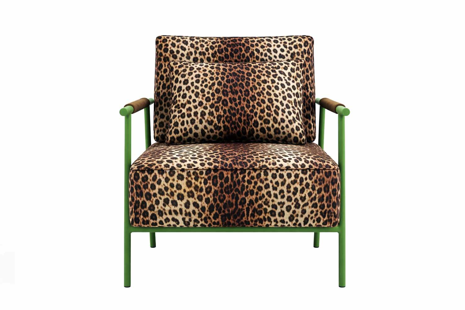 Periplo Armchair Leopard
