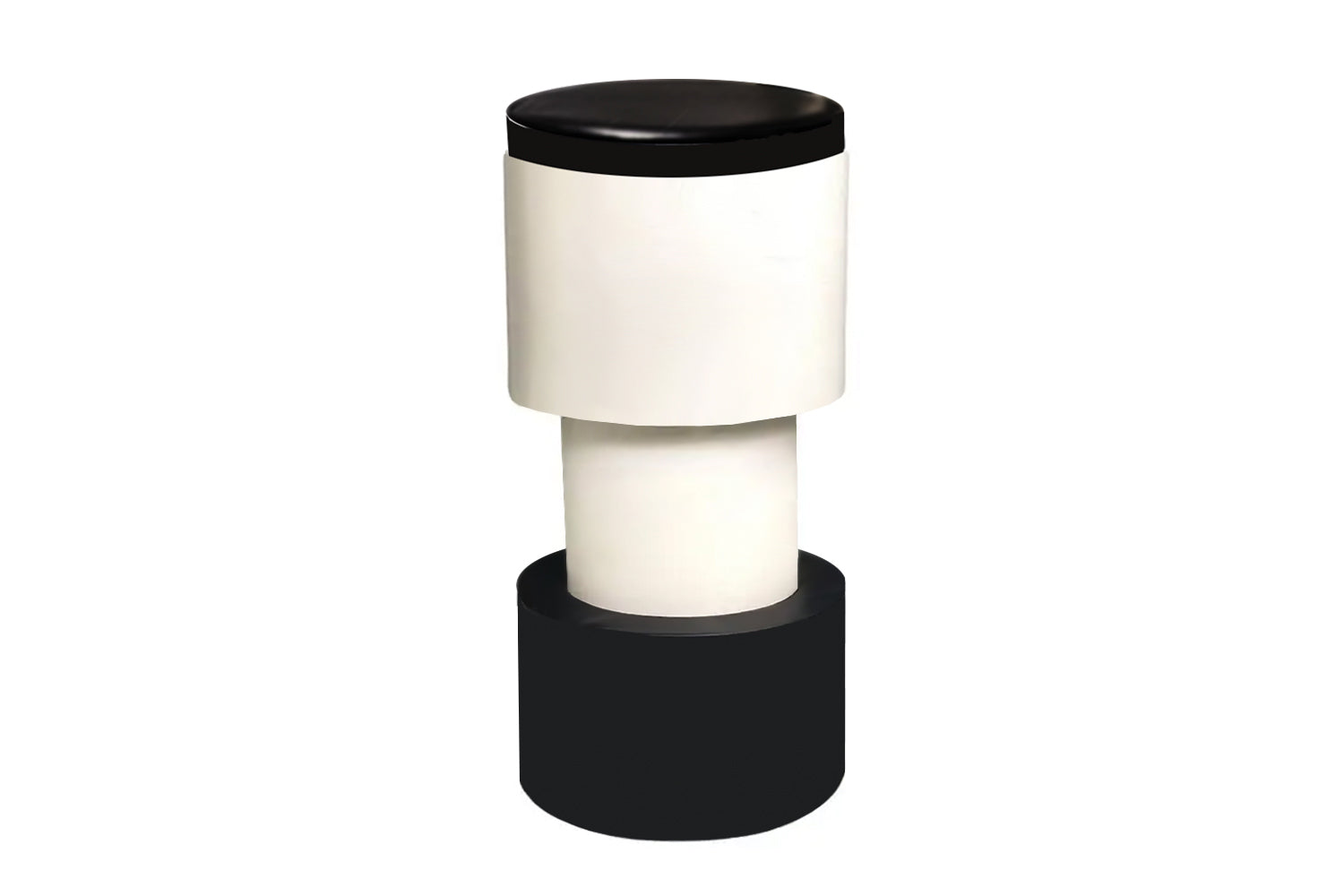 Radical Counter Stool Black and White