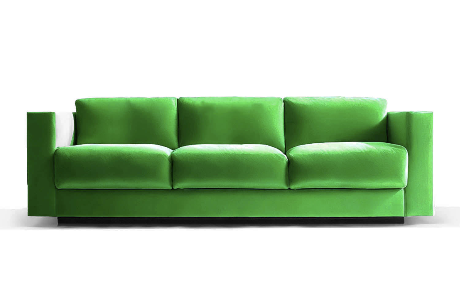 Revolución Sofa Green Velvet