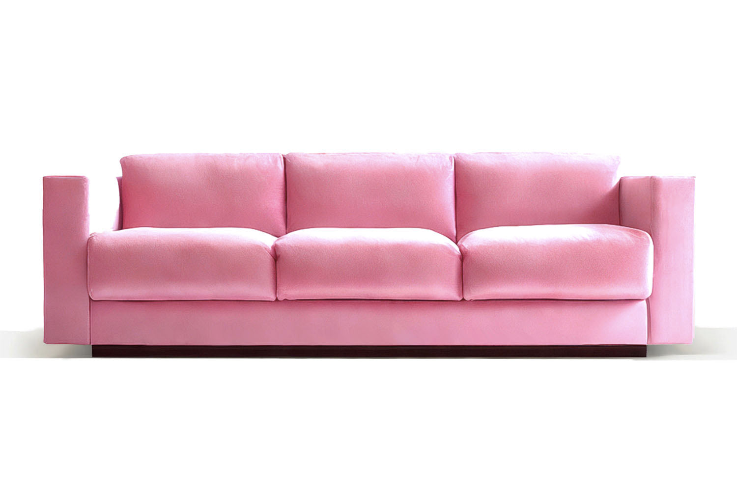 Revolución Sofa Pink Velvet