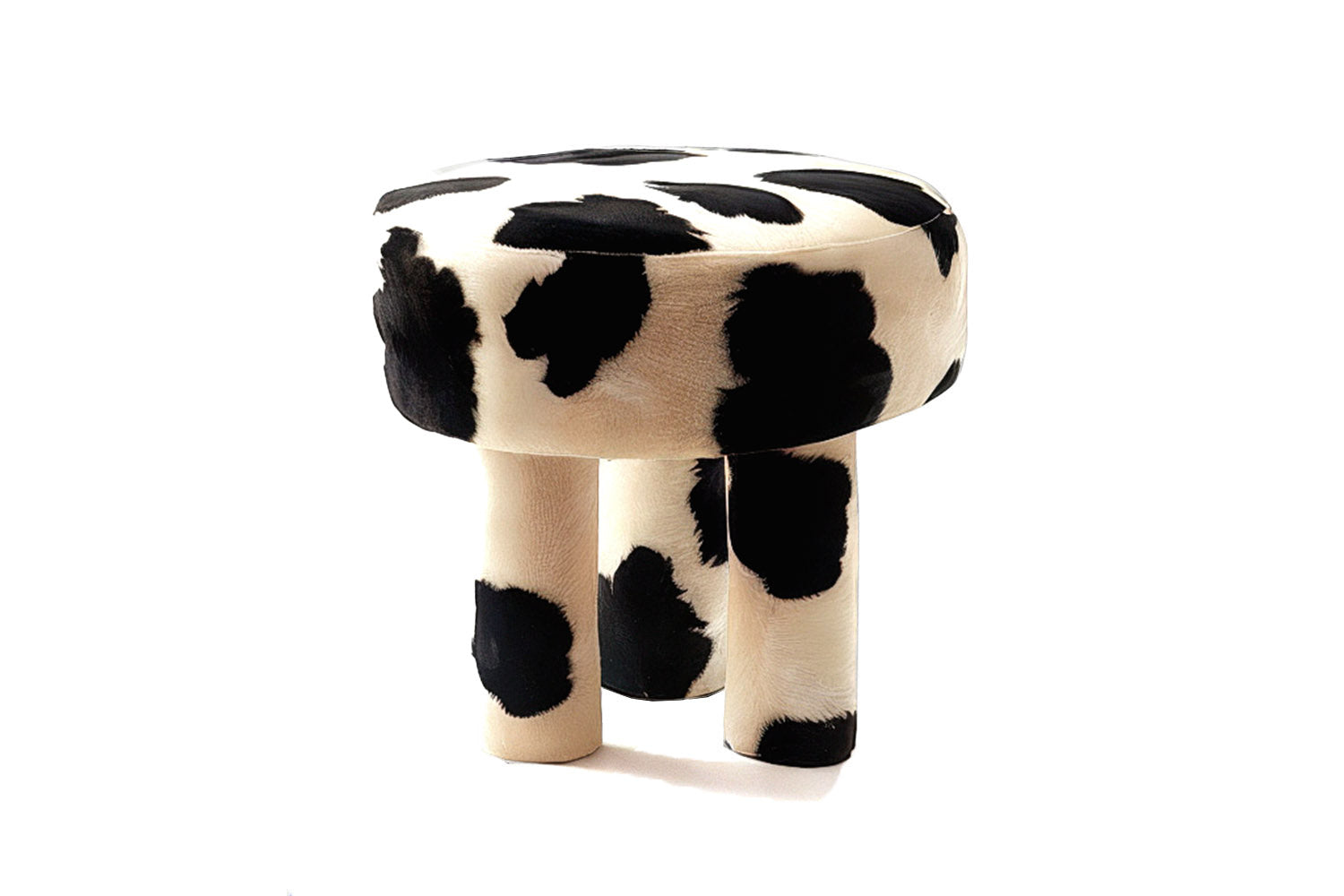 Ritmo Stool Cow Furry Velvet