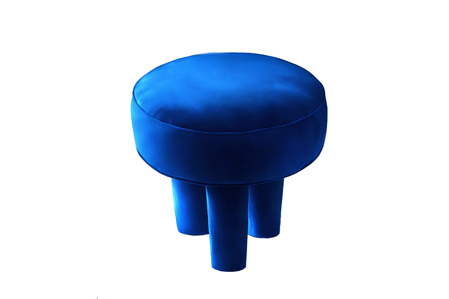 Ritmo Stool Blue Velvet