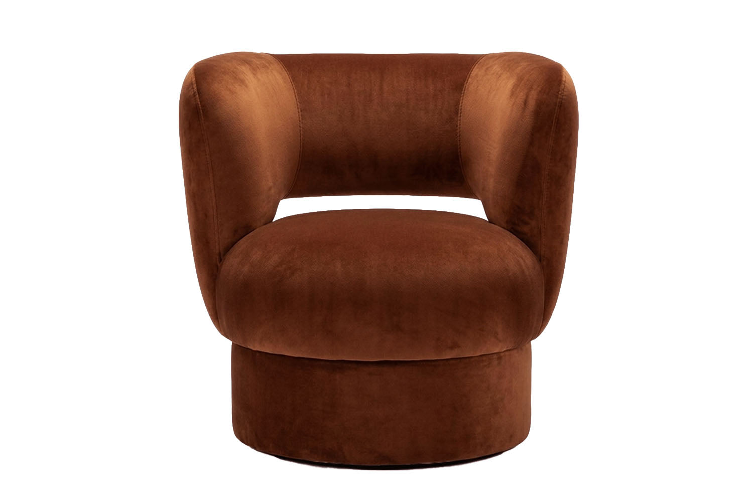 Ritual Armchair Brown Velvet