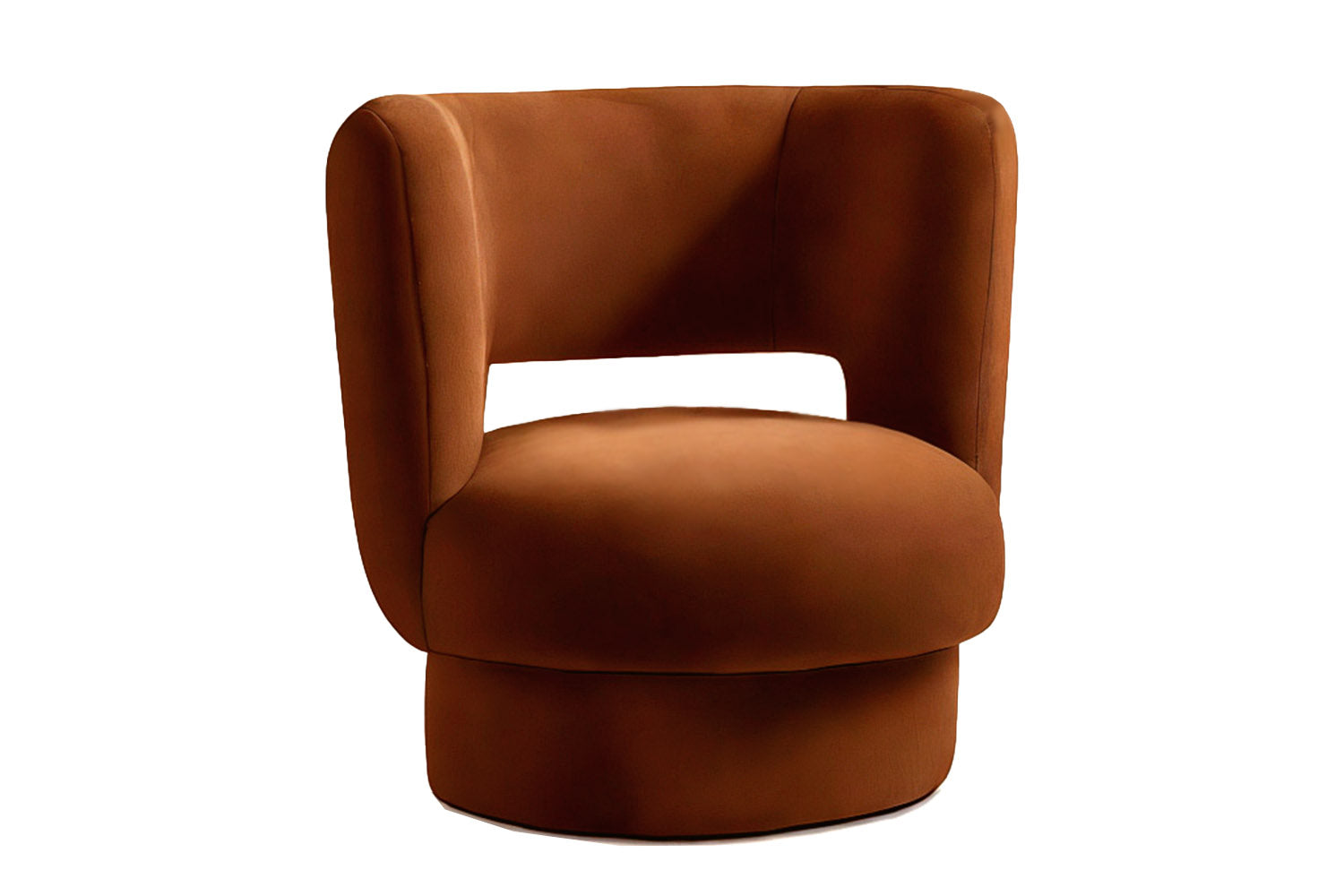 Ritual Armchair Brown Velvet