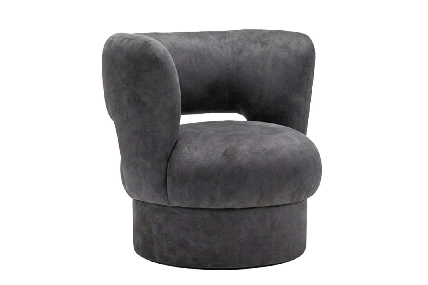 Ritual Armchair Grey Velvet