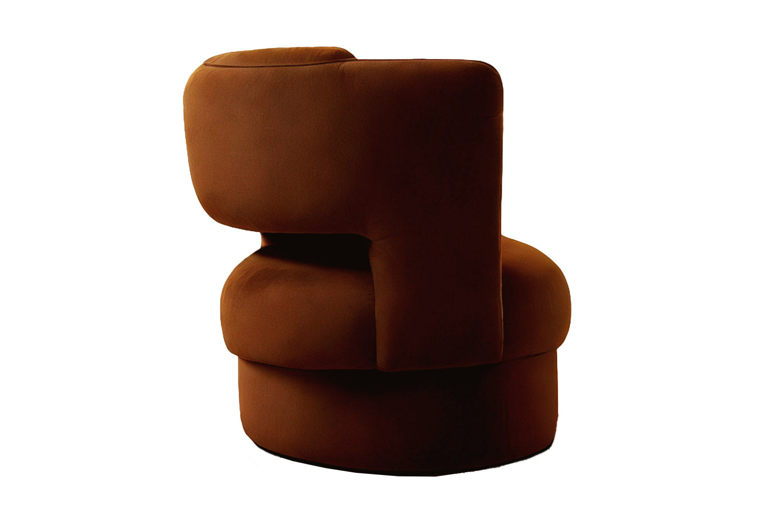 Ritual Armchair Brown Velvet