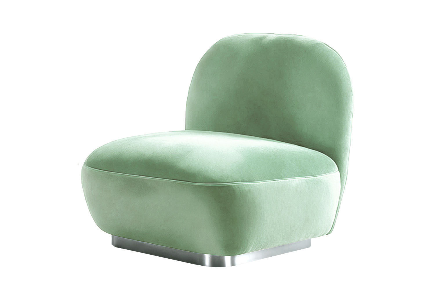 Susurro Accent Chair Aquamarine Velvet