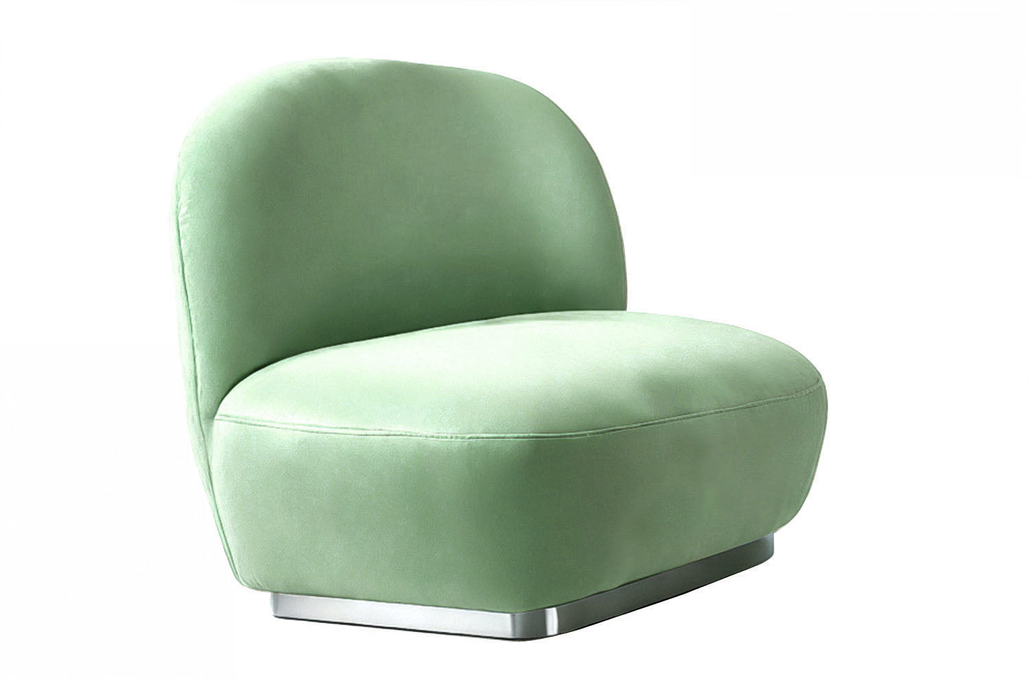 Susurro Accent Chair Aquamarine Velvet