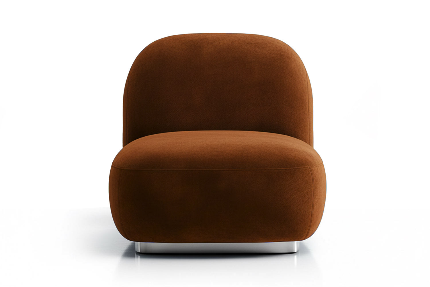 Susurro Accent Chair Brown Velvet