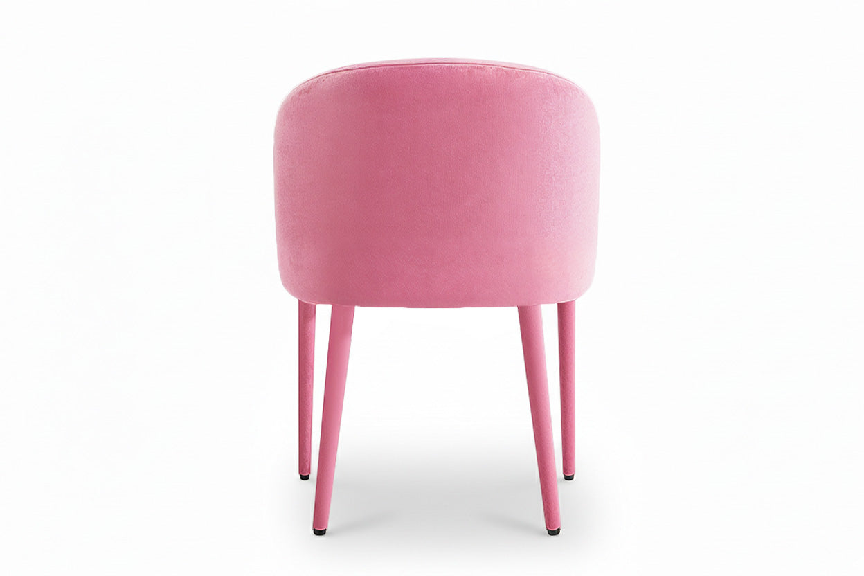 Utopía Dining Chair Pink Velvet