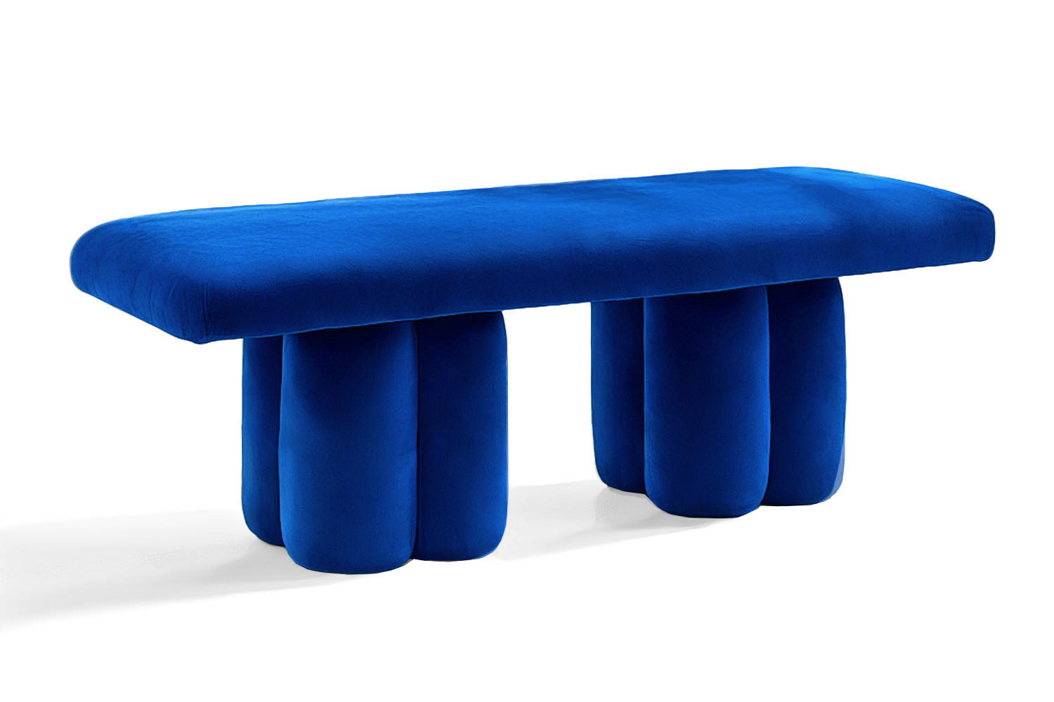 Visceral Bench Blue Velvet