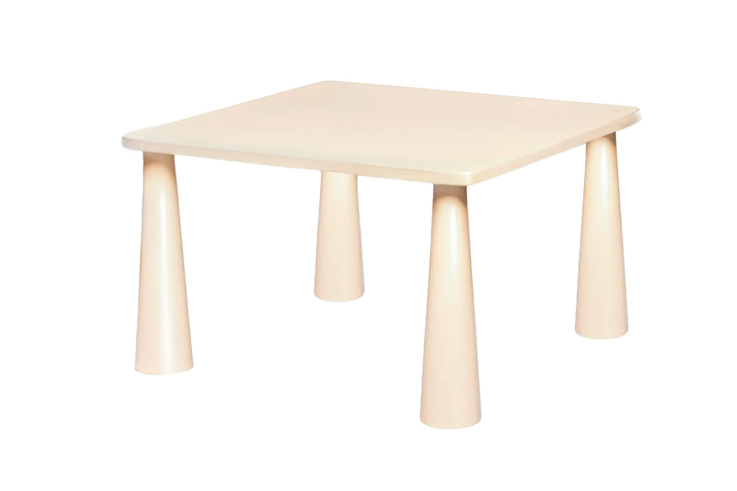 Trance Dining Table Creme Lacquer